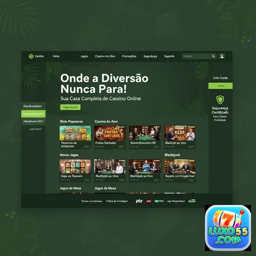 Usuário navegando pelo aplicativo cassino em um celular