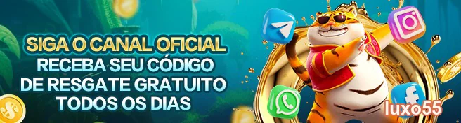 Interface do luxo55 com dicas para o canal oficial.