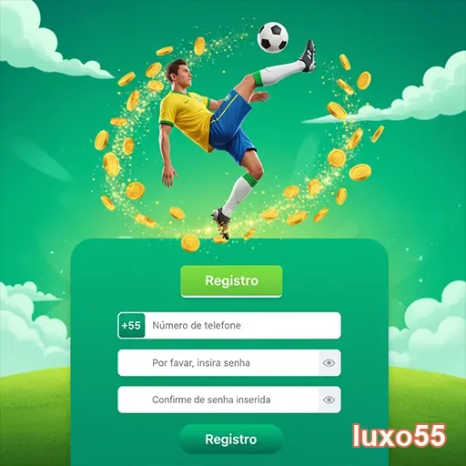 imagem do registro de serviços VIP no luxo55 com jogador